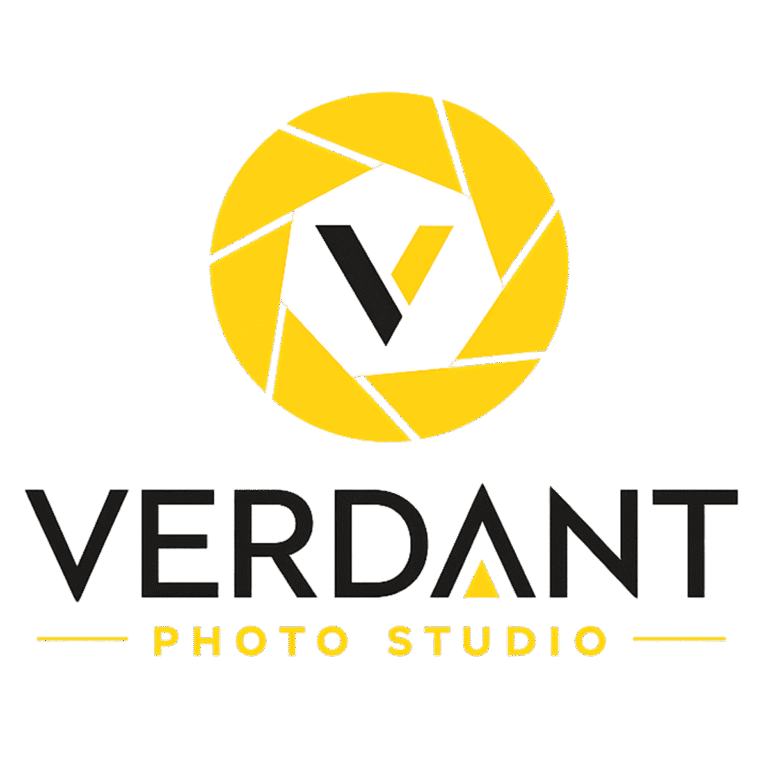 Verdant Photo Studio logo, a professional photography company based in Lagos, Nigeria.